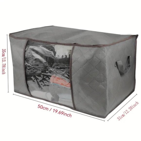 FOLDABLE CLOSET ORGANIZER BIN - Picture 2 of 4